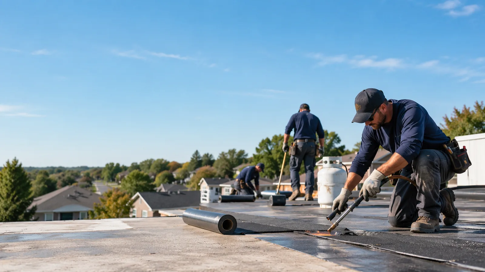 Flat Roof Leak Repair providers in Pfafftown, NC